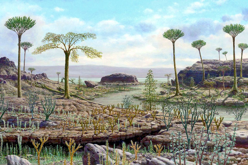 devonian period landscape